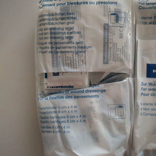 Mercedes-Benz first aid kit new, expires 07/2028
