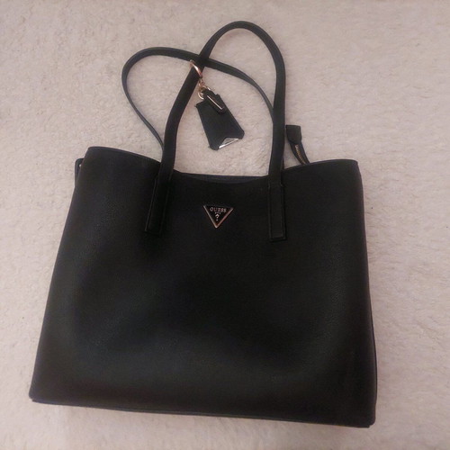 Guess women's black shoulder bag like new