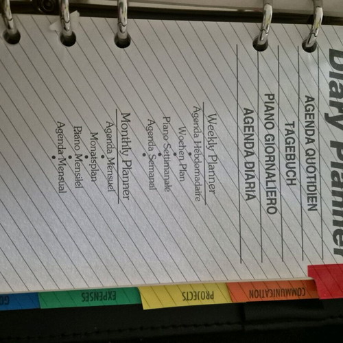 Organizer like new, without Greek language