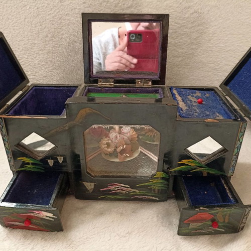Vintage music box used from Japan 1950s