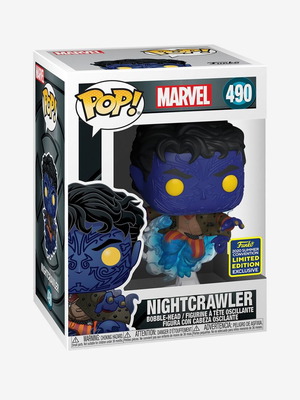 Funko Pop Marvel Nightcrawler San Diego Comicon 490 new exclusive