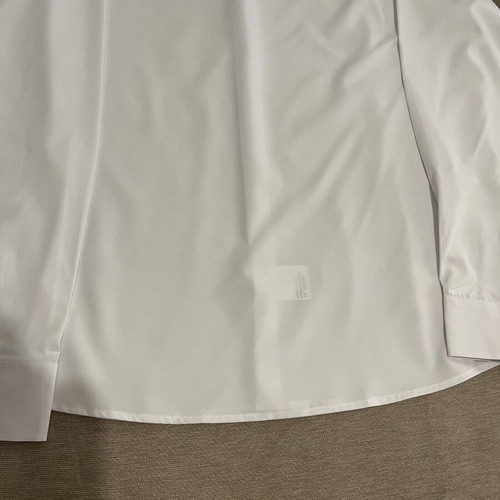 White long sleeve dress shirt size L