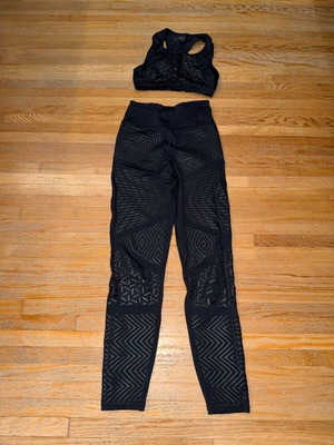 Αθλητικό σετ Baya μεταχειρισμένο, μέγεθος small, μαύρο