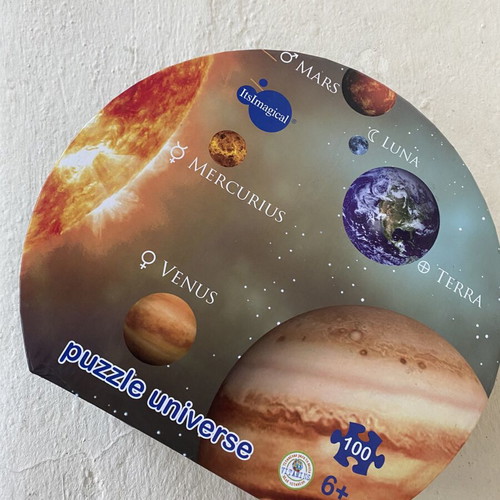 Puzzle 100 pieces with planets from Imaginarium store new