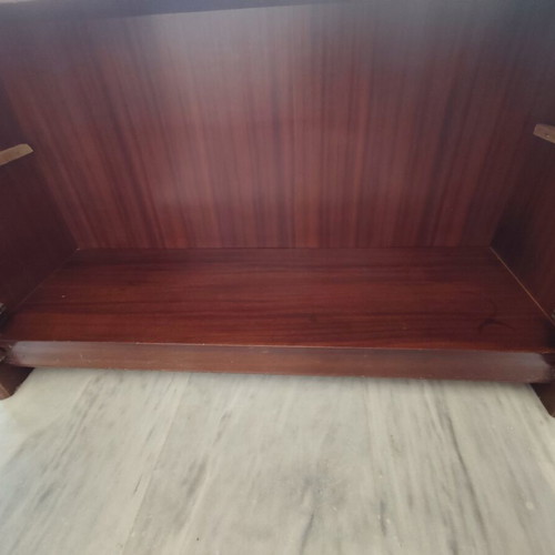 Wooden buffet used, sturdy construction, 91x31x56 cm