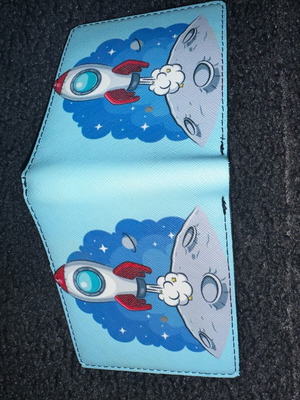 Children's boy wallet new multicolored