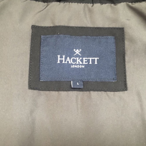 Hackett London LW MOTO Jacket new, men's size M, polyester filling