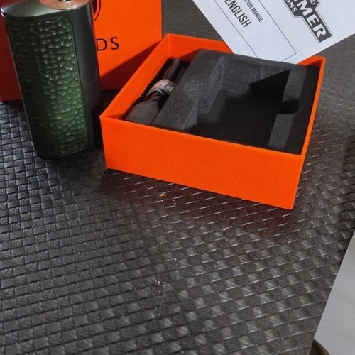 Warhammer 18650 60W box mod by BP Mods green