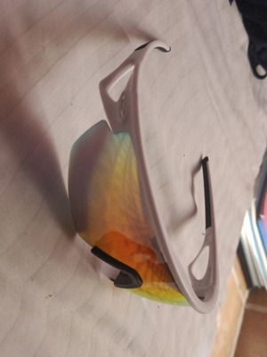 Oakley sunglasses new, white frame