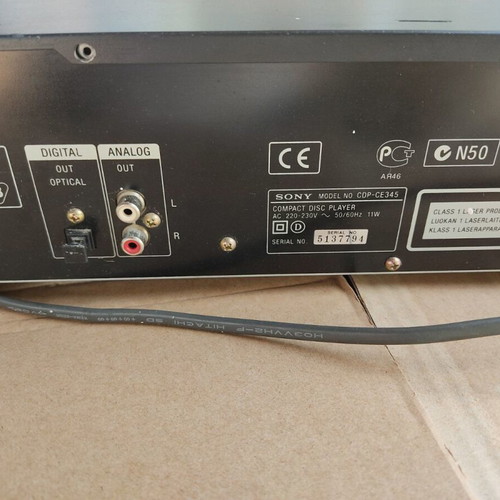 Sony CD changer 5-disc used, repair or spare parts
