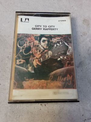 Рядка колекционерска касета Gerry Rafferty City to City от 1980-те