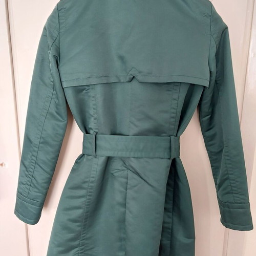 Mango trench coat green small like new