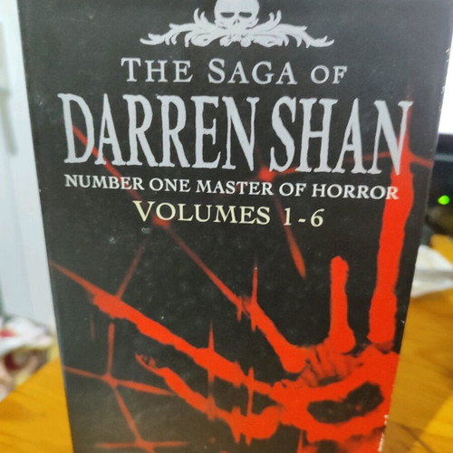 The Saga of Darren Shan Box Set 1 like new, volumes 1-6