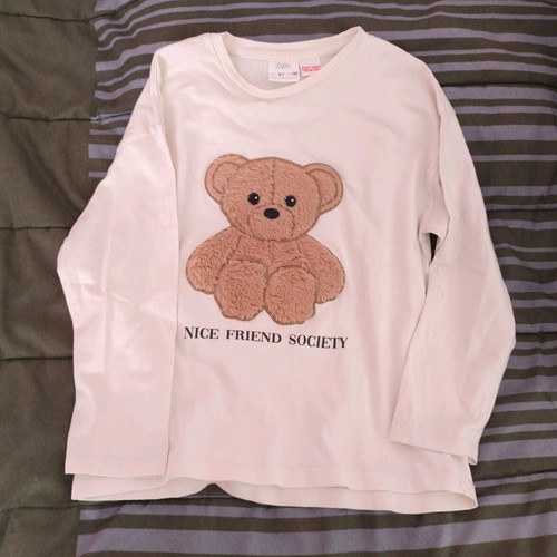 Winter T-shirts pack for girl size 6 used, Joyce, Zara, Orchestra