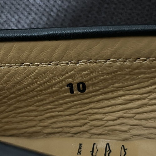 Tod's Gommino Leather Loafers Men's New Black Size 44