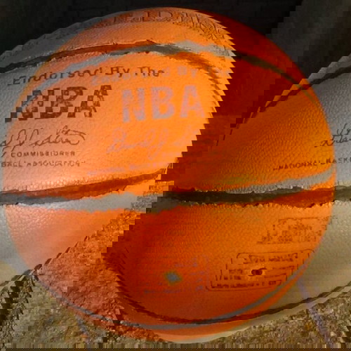 Μπάλα μπάσκετ Spalding NBA Silver Νο 7
