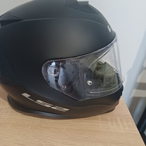 LS2 FF800 Storm II Full Face Helmet Matt Black size Medium like new