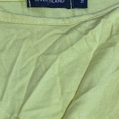 Women's elastic midi dress River Island used, yellow, size 42