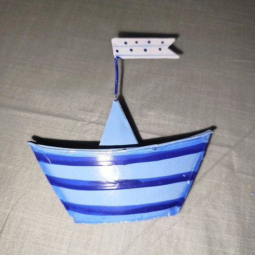 Decorative boat used