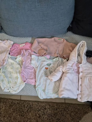 Clothes for girls 1-3 months used