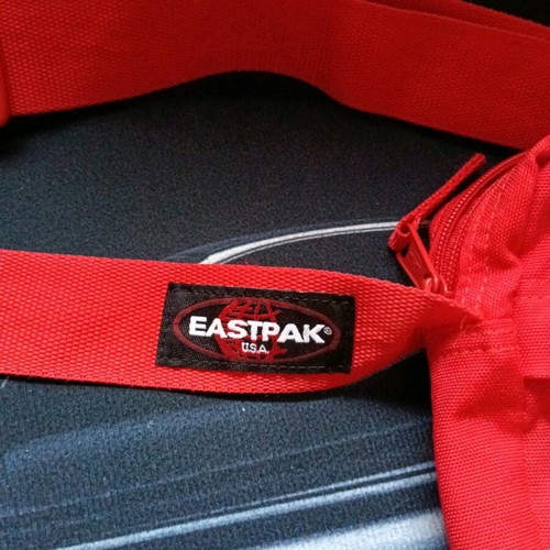 Eastpak men's bag red like new