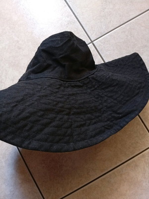 Women's visor hat black new