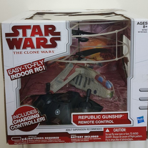 Star Wars Republic Gunship Remote Control Hasbro new 2009