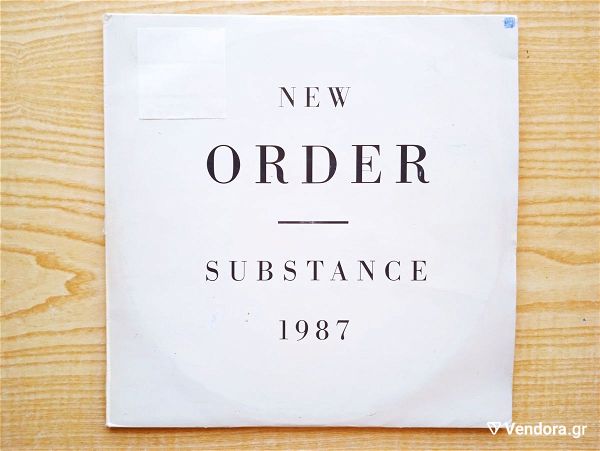  NEW ORDER - Substance 1987 - 2plos diskos viniliou Electro-Pop-Rock