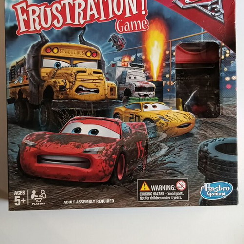 Disney Pixar Cars 3 Frustration game
