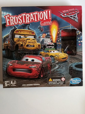 Disney Pixar Cars 3 Frustration game