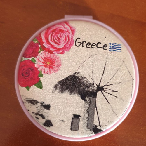 Compact mirror used, box only