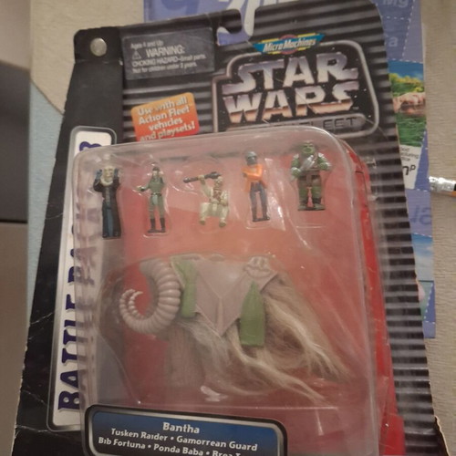 Star Wars Micromachines Bantha figures used