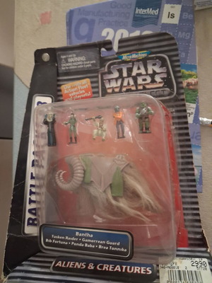 Star Wars Micromachines Bantha figures used