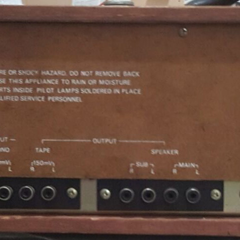 Silver Star 7900 Radio Amplifier with Cassette Player used, retro 1980