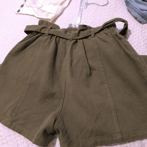 Rinascimento shorts used, green, size XS