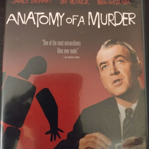 Anatomy Of A Murder DVD used, NTSC