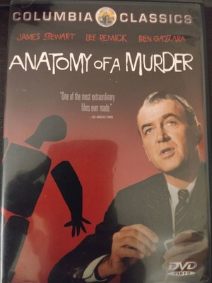 Anatomy Of A Murder DVD used, NTSC