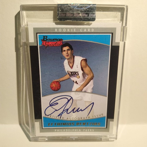Efthimios Rentzias NBA Rookie Card Autograph Sealed 94/99