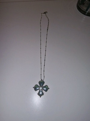 Pilgrim necklace like new, cypress and black