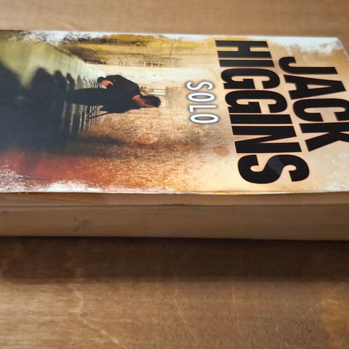 Solo by Jack Higgins book used, English