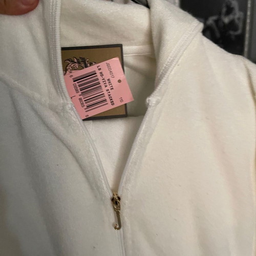 Juicy Couture blouse new, white, size XS