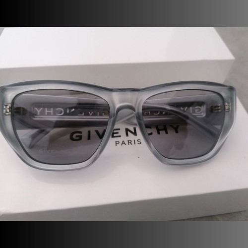 Givenchy 7202S Sunglasses New Grey Silver Acetate