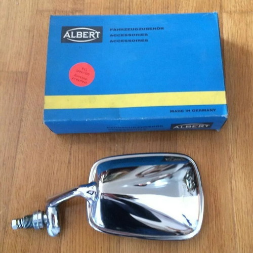 Vintage Albert left mirror (driver) VW Volkswagen T1 - T2 Beetle new