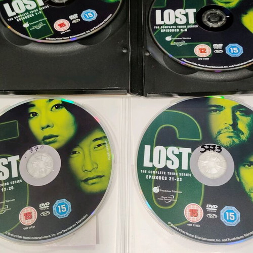 Lost complete DVD series with Greek subtitles