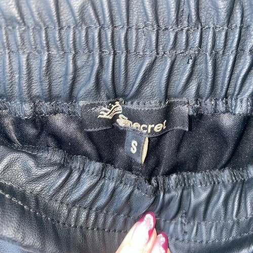 Set of two women's leather jogger pants Secret, like new, size S