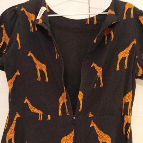 Sugarhill dress small like new, black and brown