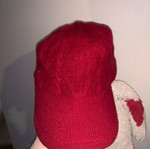 Wool hat red size S like new