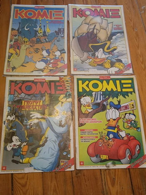 KOMIX pack of 4 comics like new (#116-131)