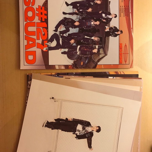 Neozone Album C Version by NCT127 with photobook, lyricbook, stickers, and cards
