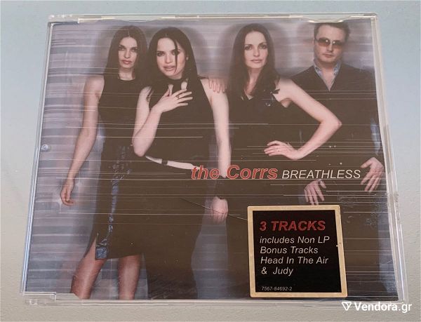  The corrs - Breathless 3-trk cd single